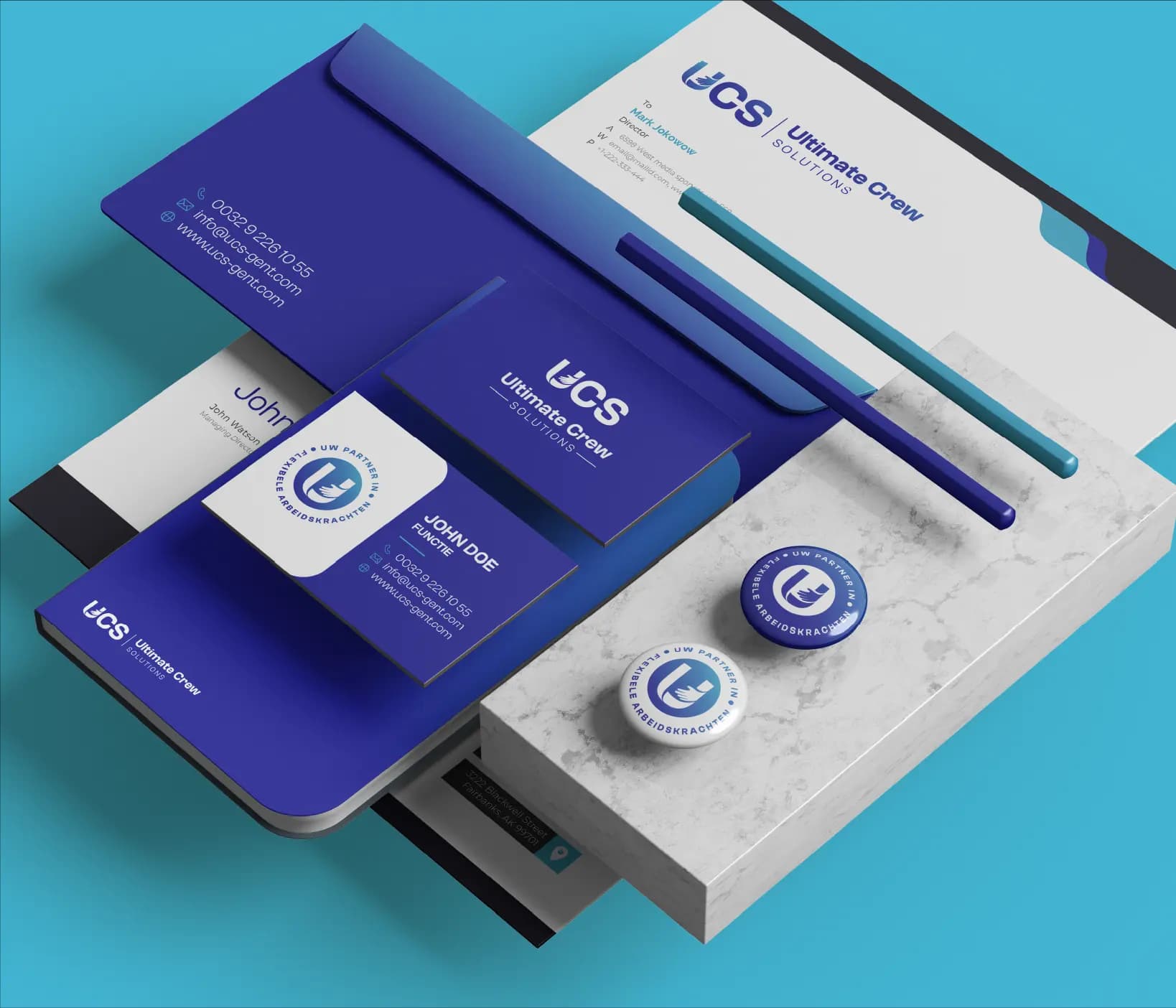 Projectbeeld voor UCS: branding.