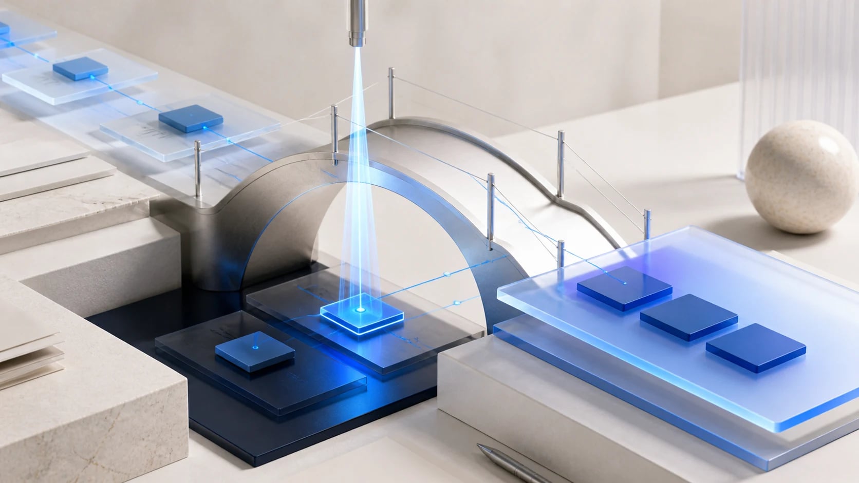 Abstracte pull-requeststroom met geautomatiseerde kwaliteitscontroles