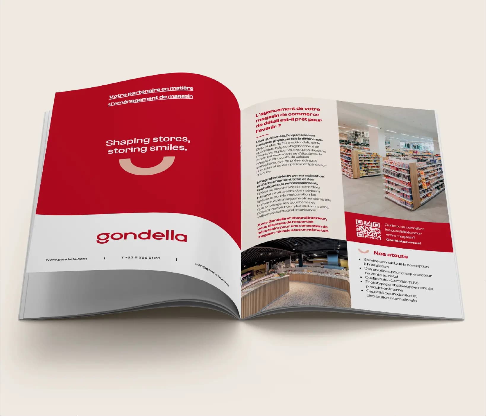 Projectbeeld voor Gondella: advertorialontwerp.